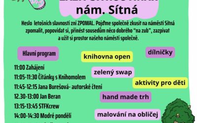 Zažít Sítnou jinak – mozaikový workshop