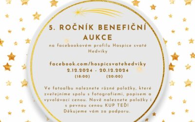 5. ročník Benefiční aukce na FB